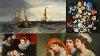 Vintage Oil Painting, Artist Hewitt Jackson, Clippers, Nautical, Ships 1960-1975